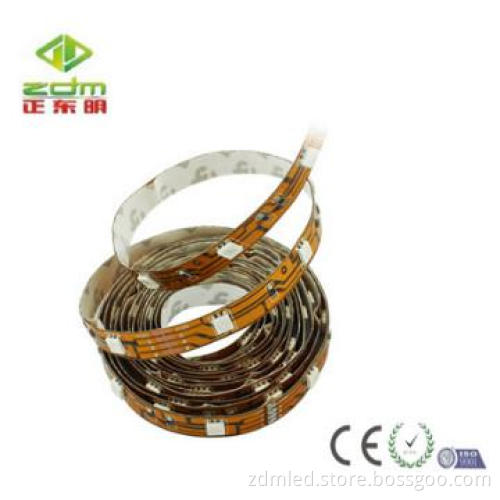 Nonwaterproof SMD5050 LED Strip Light 30L/M Warm White